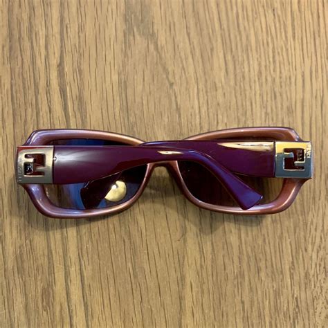 fendi burgundy sunglasses